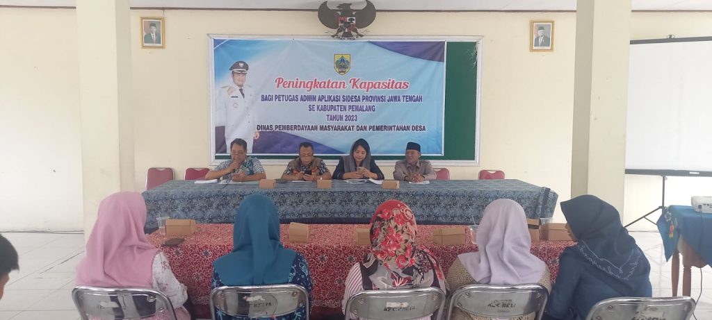 Peningkatan Kapasitas Bagi Admin Aplikasi SIDesa